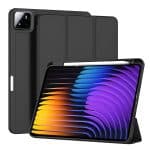 Techsuit - Flex Trifold (με Θήκη για Μολύβι) - Xiaomi Pad 7 / 7 Pro - Μαύρο