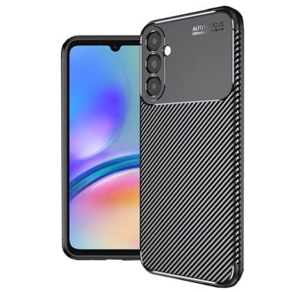 Techsuit CarbonFiber - θήκη για Samsung Galaxy A05s - Μαύρο