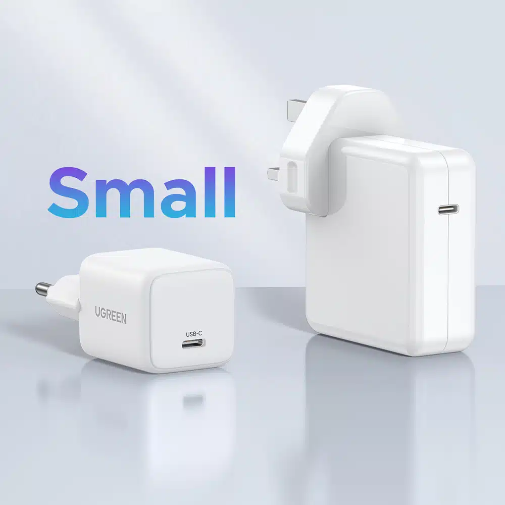 Ugreen - Wall Charger X512 (55554) - USB-C, Gan, Fast Charging, 20w, Pd3.0, Qc4, 3a - White - Image 6