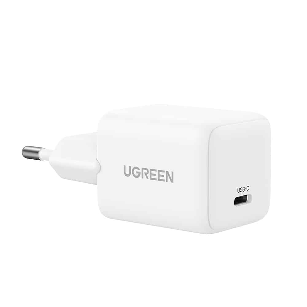 Ugreen - Wall Charger X512 (55554) - USB-C, Gan, Fast Charging, 20w, Pd3.0, Qc4, 3a - White - Image 3