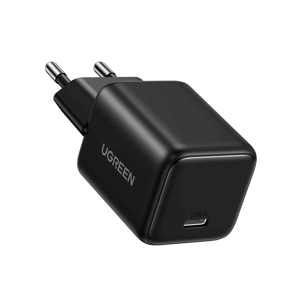 Ugreen - Wall Charger X512 (55553) - USB-C, Gan, Fast Charging, 20w, Pd3.0, Qc4, 3a - Black - Image 2