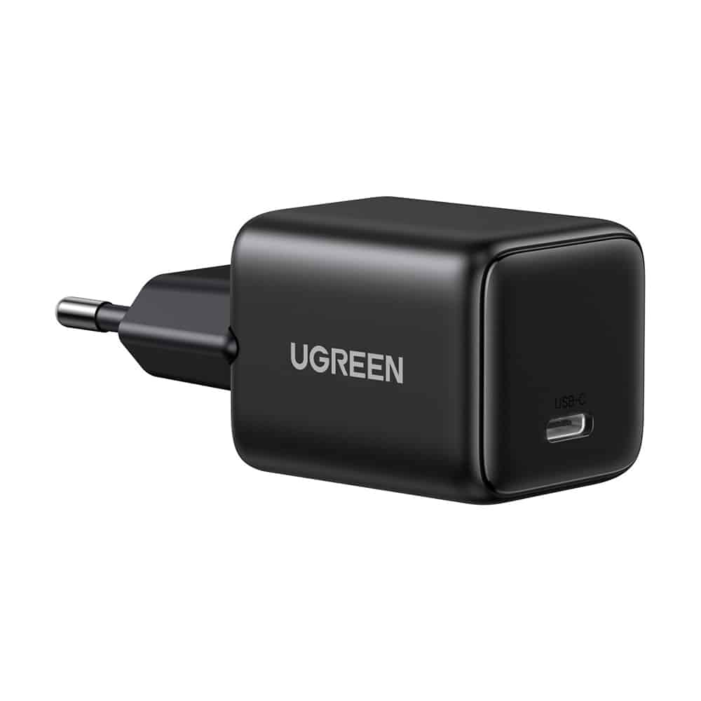 Ugreen - Wall Charger X512 (55553) - USB-C, Gan, Fast Charging, 20w, Pd3.0, Qc4, 3a - Black - Image 3