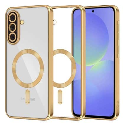 Techsuit Luxury Crystal MagSafe - θήκη για Samsung Galaxy A36 - Διάφανο