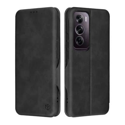 Techsuit Safe Wallet Plus - θήκη για Oppo Reno12 Pro - Μαύρο