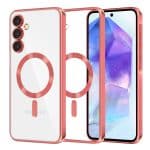 Techsuit Luxury Crystal - θήκη για Samsung Galaxy A55 - Κόκκινο