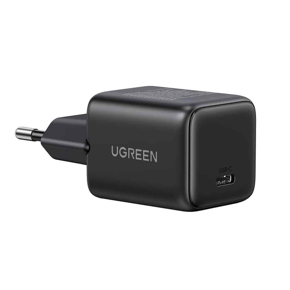 Ugreen - Wall Charger X513 (65007) - USB-C, Gan, Fast Charging, 30w, Qc4, 5v/3a - Black - Image 2