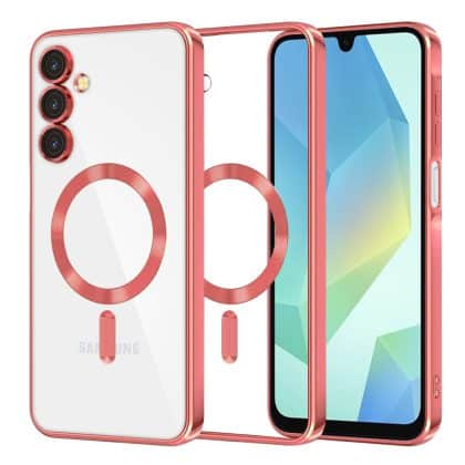 Techsuit Luxury Crystal MagSafe - θήκη για Samsung Galaxy A16 - Κόκκινο