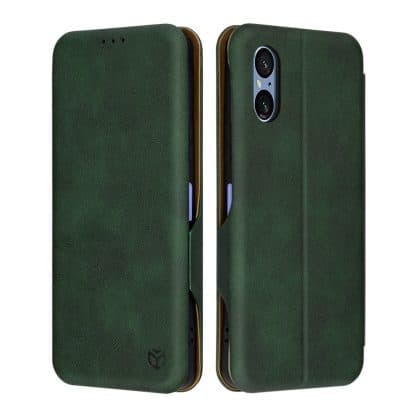 Techsuit Safe Wallet Plus - θήκη για Sony Xperia 5 - Πράσινο