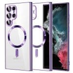 Techsuit Luxury Crystal - θήκη για Samsung Galaxy S22 Ultra 5G - Διάφανο