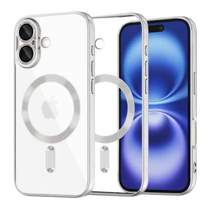 Techsuit Luxury Crystal MagSafe - θήκη για Apple iPhone 16 - Διάφανο