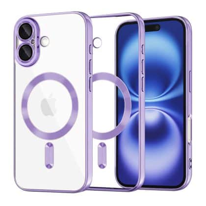 Techsuit Luxury Crystal - θήκη για Apple iPhone 16 - Διάφανο