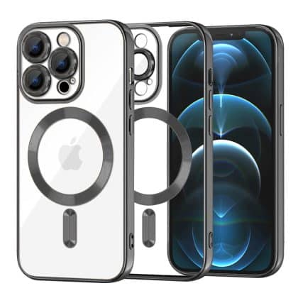 Techsuit Luxury Crystal - θήκη για Apple iPhone 12 Pro Max - Διάφανο