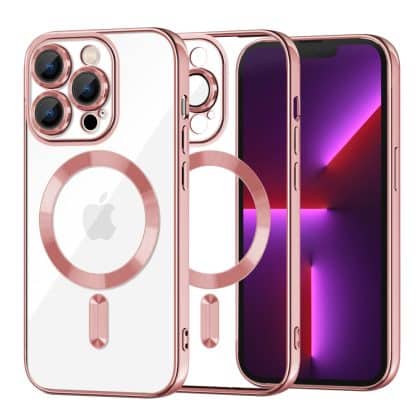 Techsuit Luxury Crystal - θήκη για Apple iPhone 13 Pro - Διάφανο