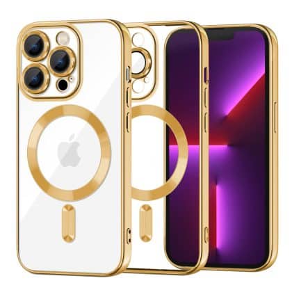 Techsuit Luxury Crystal - θήκη για Apple iPhone 13 Pro - Διάφανο
