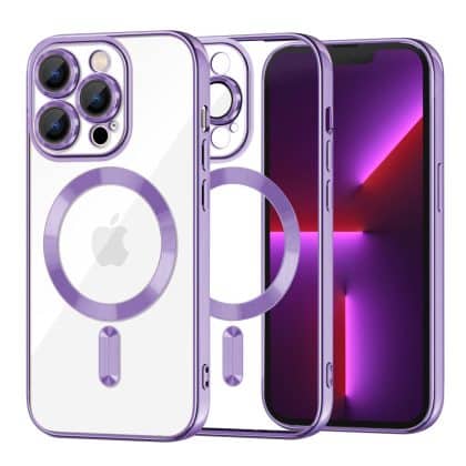 Techsuit Luxury Crystal - θήκη για Apple iPhone 13 Pro - Διάφανο