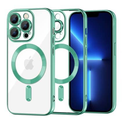 Techsuit Luxury Crystal MagSafe - θήκη για Apple iPhone 13 Pro Max - Διάφανο