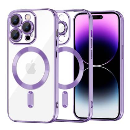 Techsuit Luxury Crystal MagSafe - θήκη για Apple iPhone 14 Pro Max - Διάφανο
