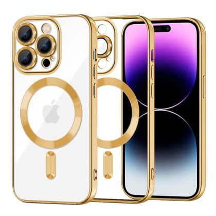 Techsuit Luxury Crystal MagSafe - θήκη για Apple iPhone 14 Pro Max - Διάφανο