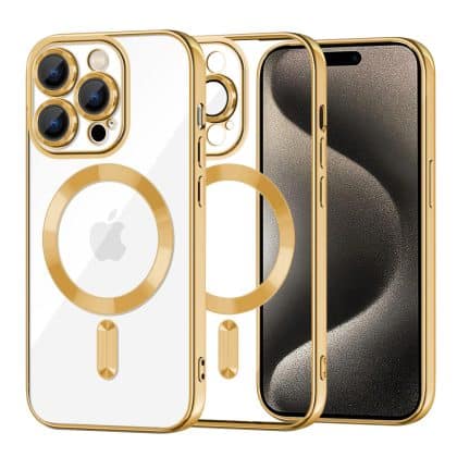 Techsuit Luxury Crystal - θήκη για Apple iPhone 15 Pro Max - Διάφανο
