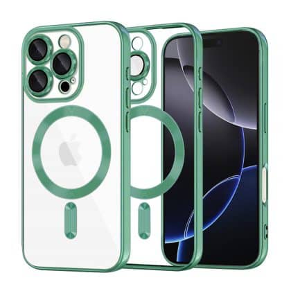 Techsuit Luxury Crystal MagSafe - θήκη για Apple iPhone 16 Pro Max - Διάφανο