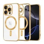 Techsuit Luxury Crystal MagSafe - θήκη για Apple iPhone 16 Pro Max - Διάφανο