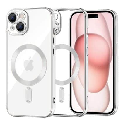 Techsuit Luxury Crystal MagSafe - θήκη για Apple iPhone 15 - Διάφανο