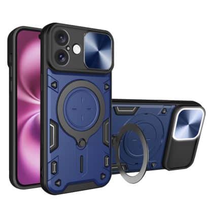Techsuit CamGuard Pro - θήκη για Apple iPhone 16 Plus - Μπλε