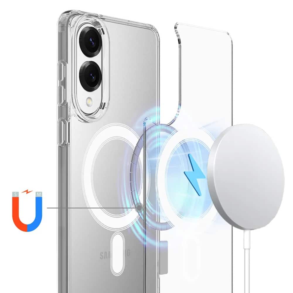 Techsuit MagSafe Pro - θήκη για Samsung Galaxy S25 Edge - Διάφανο - Image 2