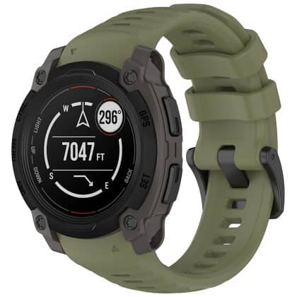 Techsuit - Λουράκι ρολογιού 22mm (W076) - Garmin Instinct E 40mm - Πράσινο