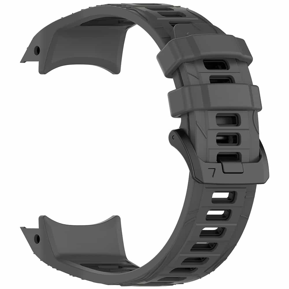 Techsuit - Λουράκι ρολογιού 22mm (W077) - Garmin Instinct 3 45mm / Instinct 3 45 Ηλιακό - Γκρι - Image 2