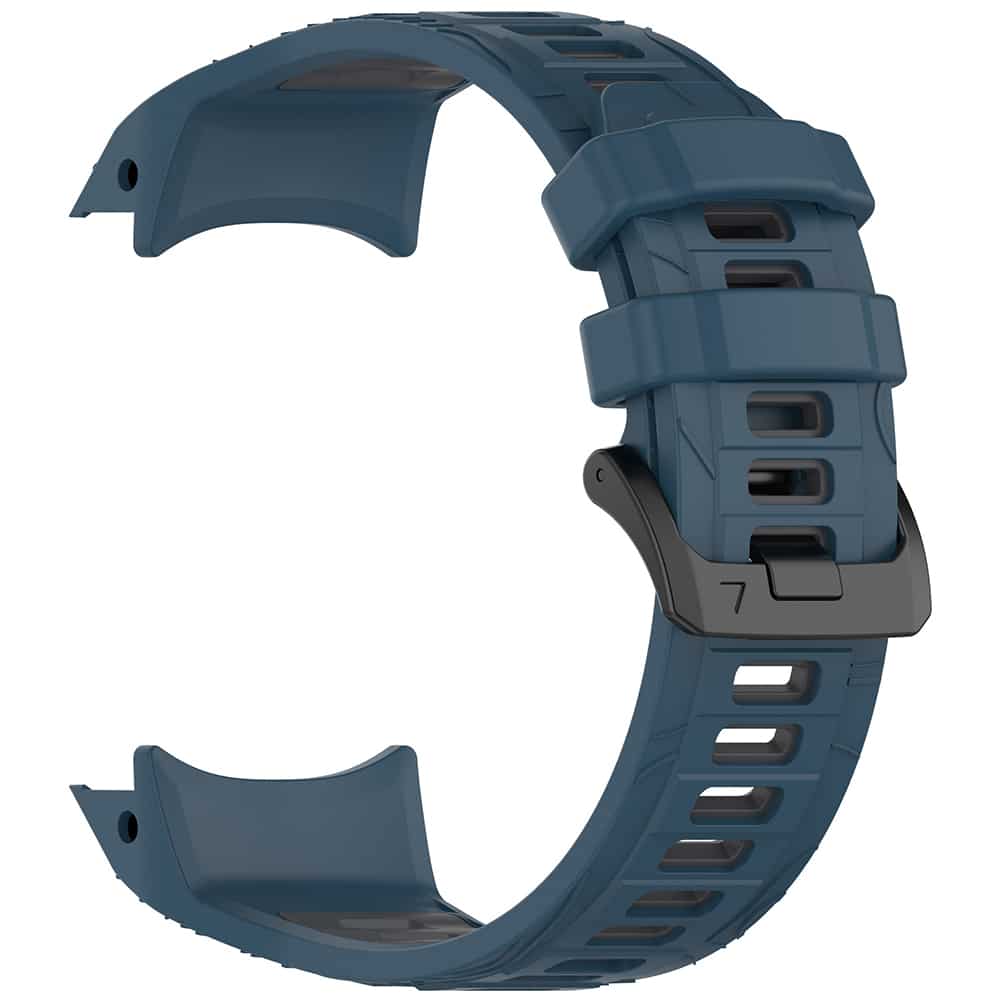 Techsuit - Λουράκι ρολογιού 22mm (W077) - Garmin Instinct 3 45mm / Instinct 3 45 Solar - Μπλε σκούρο - Image 2