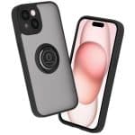 Techsuit Glinth - θήκη για Apple iPhone 15 - Μαύρο