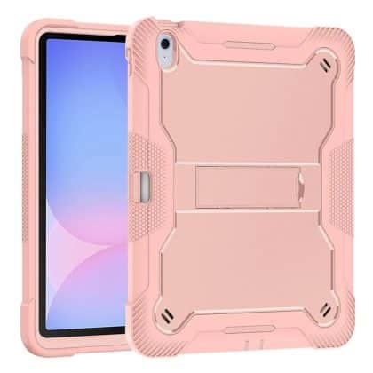 Techsuit - Ανθεκτική Θήκη TabShell + Προστατευτικό Οθόνης - Samsung Galaxy Tab S10 FE Plus - Ροζ Χρυσό