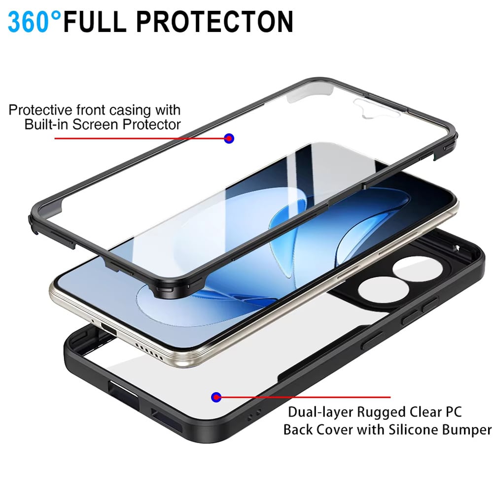 Techsuit ColorVerse 360 - θήκη για Oppo Reno13 - Διάφανο - Image 6