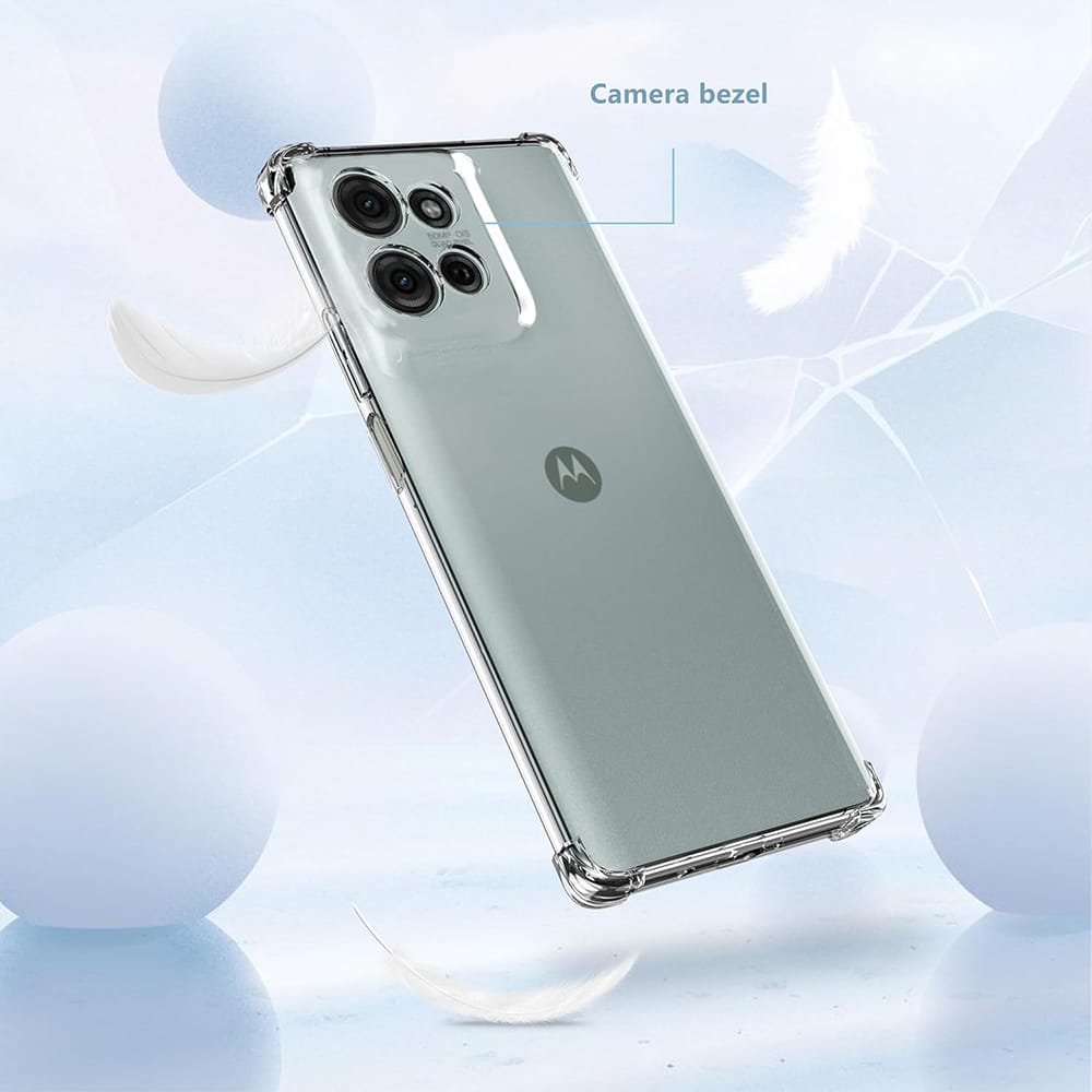 Techsuit Shockproof Clear Silicone - θήκη για Motorola Moto G75 - Διάφανο - Image 2