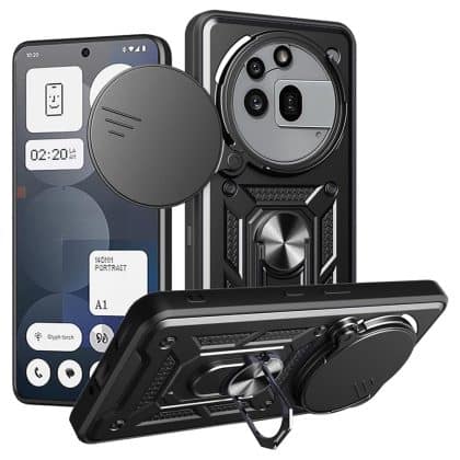 Techsuit CamShield Series - θήκη για Nothing Phone (3a) Pro - Μαύρο