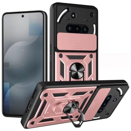 Techsuit CamShield Series - θήκη για Nothing Phone (3a) - Ροζ