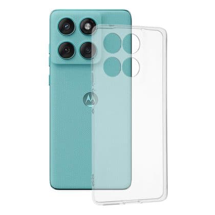 Techsuit Clear Silicone - θήκη για Motorola Edge 60 Fusion - Διάφανο