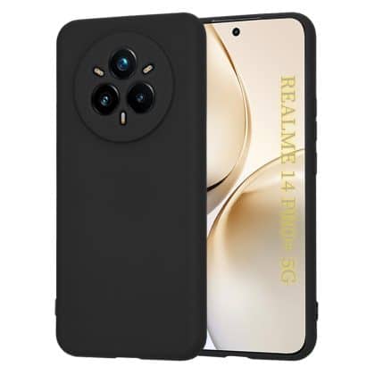 Techsuit SoftFlex - θήκη για Realme 14 Pro+ - Μαύρο