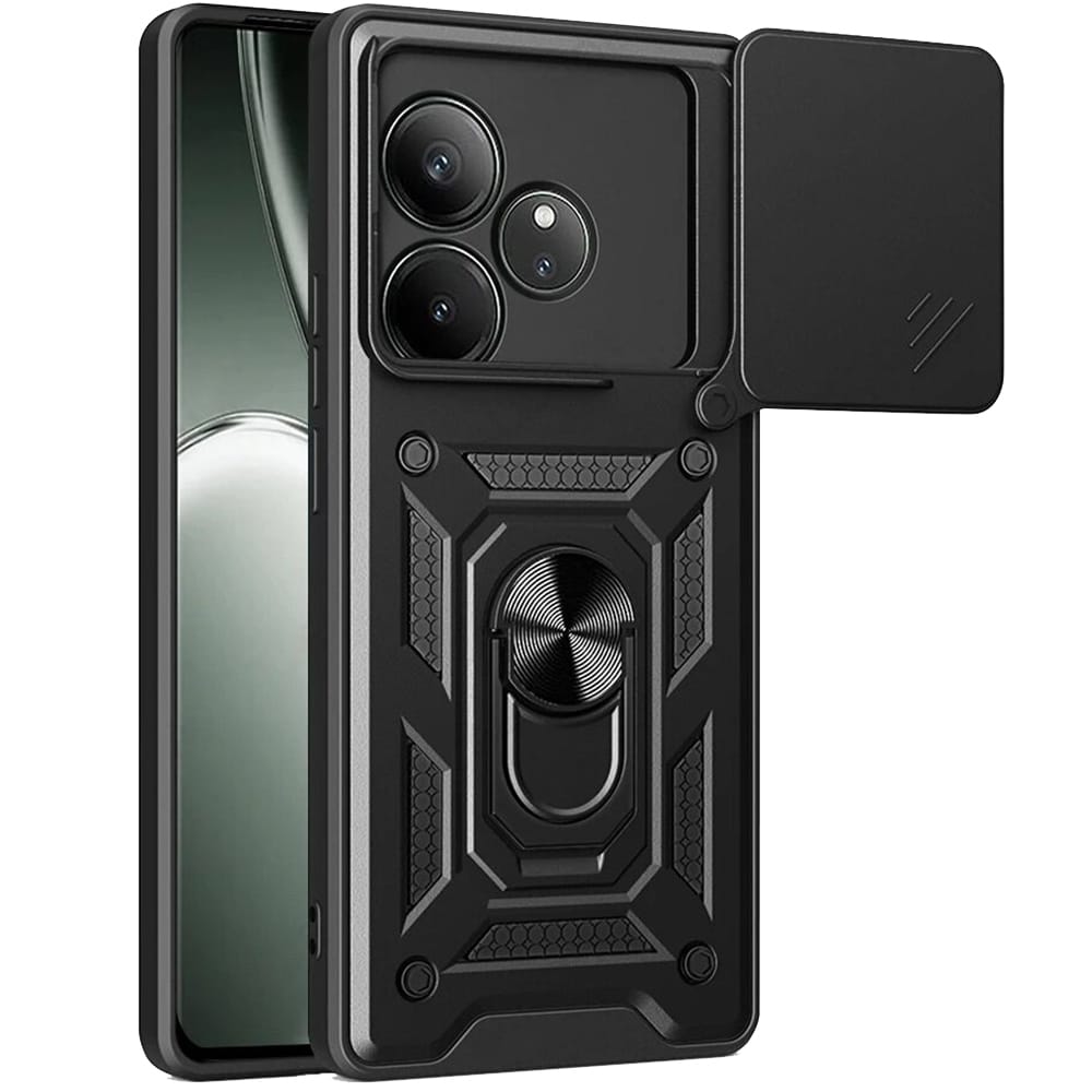 Techsuit CamShield Series - θήκη για Realme GT 6 / 6T - Μαύρο - Image 2