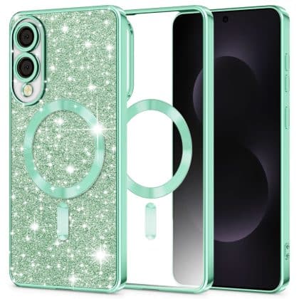 Techsuit Luxury Glitter - θήκη για Samsung Galaxy S25 Edge - Πολύχρωμο