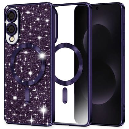 Techsuit Luxury Glitter - θήκη για Samsung Galaxy S25 Edge - Πολύχρωμο