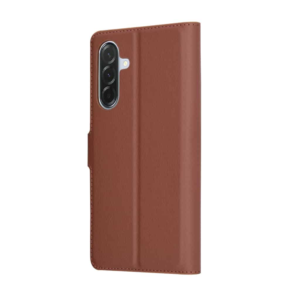 Techsuit Leather Folio - θήκη για Samsung Galaxy A36 - Καφέ - Image 5
