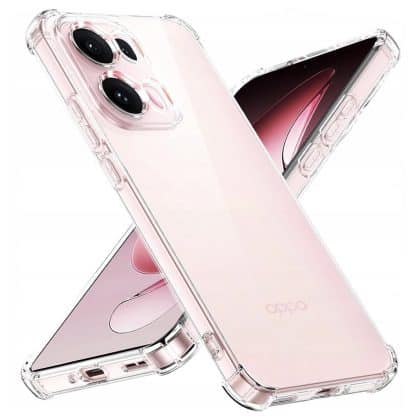 Techsuit Shockproof Clear Silicone - θήκη για Oppo Reno13 Pro - Διάφανο