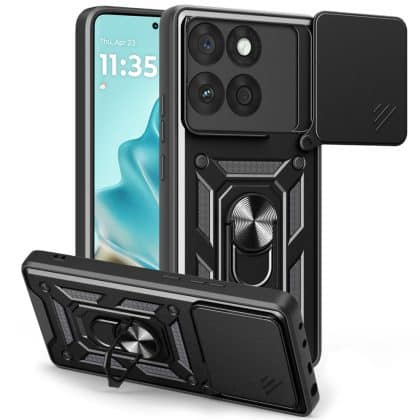 Techsuit CamShield Series - θήκη για Motorola Edge 60 / 60 Fusion - Μαύρο