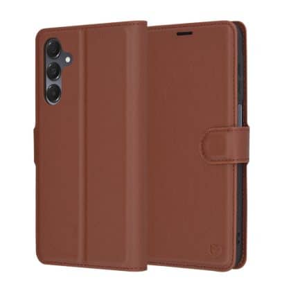 Techsuit Leather Folio - θήκη για Samsung Galaxy A16 5G - Καφέ