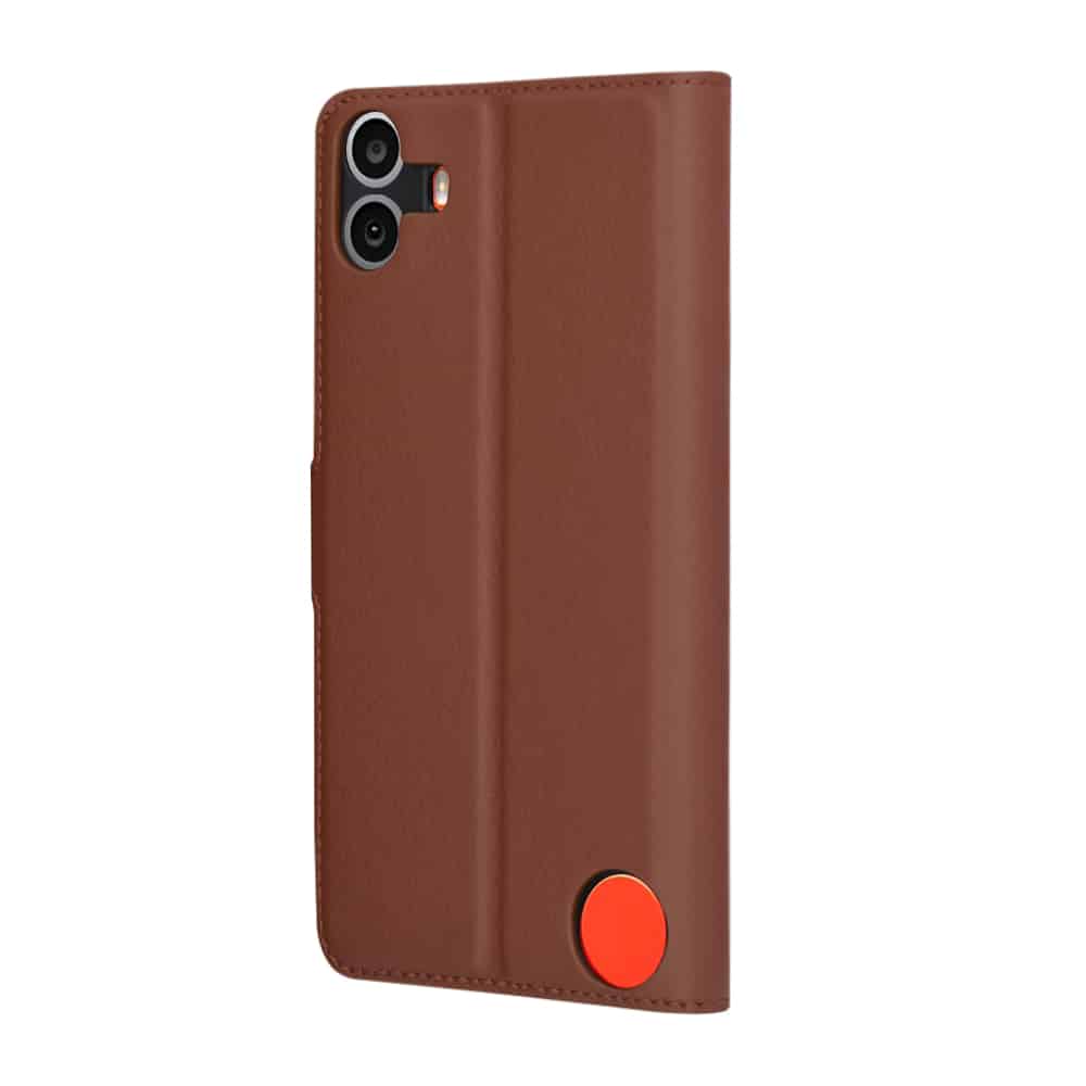 Techsuit Leather Folio - θήκη για Nothing CMF Phone 1 - Γκρι - Image 5