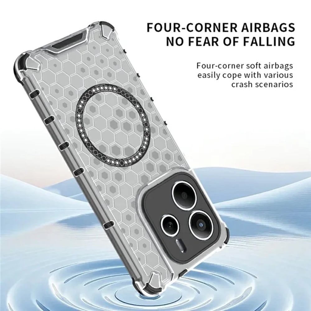 Techsuit HoneyComb Shield - θήκη για Xiaomi Redmi Note 14 - Λευκό - Image 6