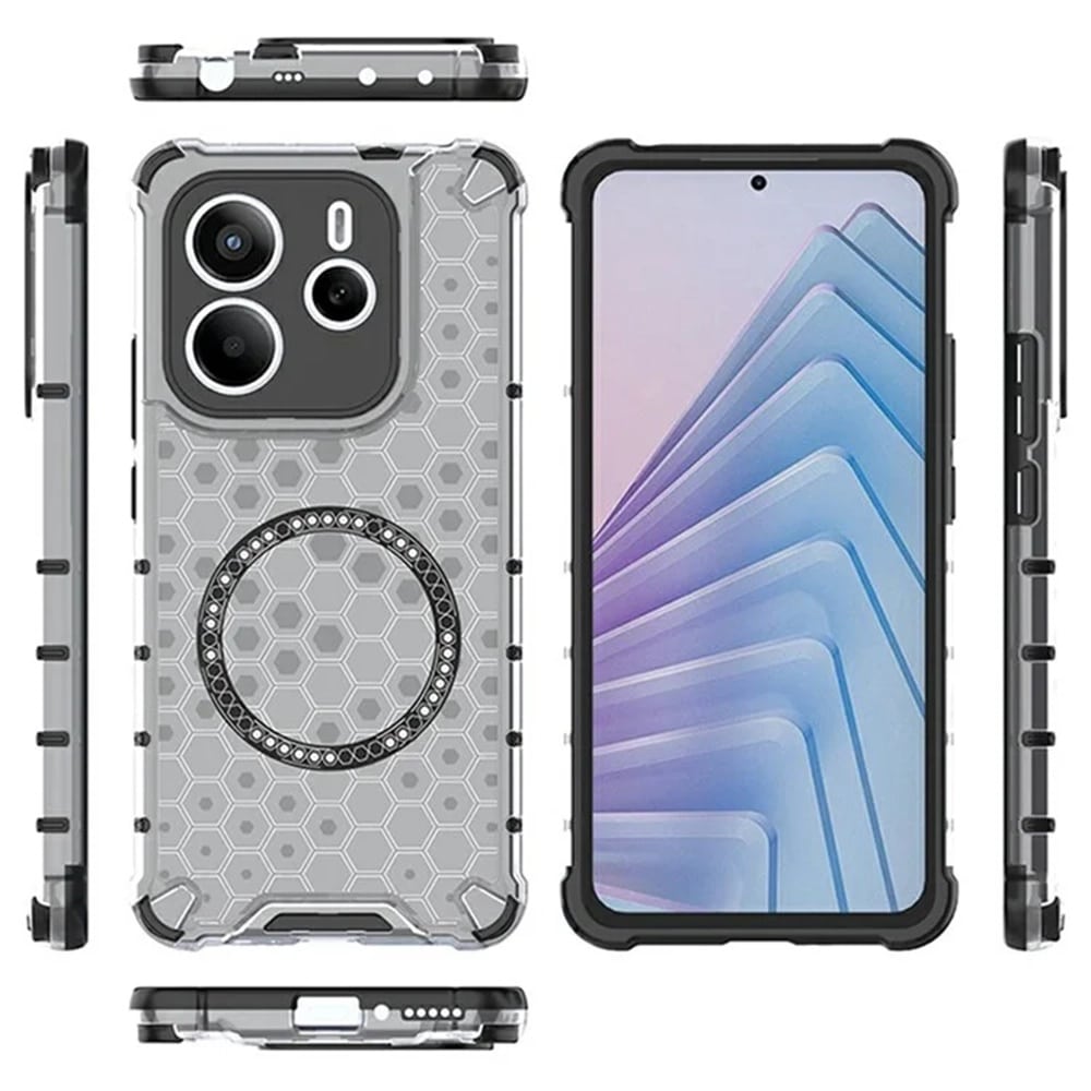 Techsuit HoneyComb Shield - θήκη για Xiaomi Redmi Note 14 - Λευκό - Image 3