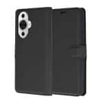 Techsuit Leather Folio - θήκη για Huawei nova 11 / 12s - Μαύρο